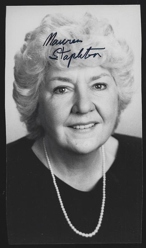 Photograph - Autographed Photograph of Maureen Stapleton