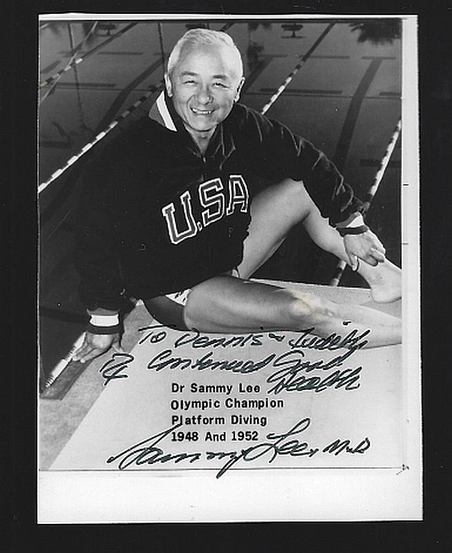 Image for AUTOGRAPHED PHOTOGRAPH OF DR. SAMMY LEE