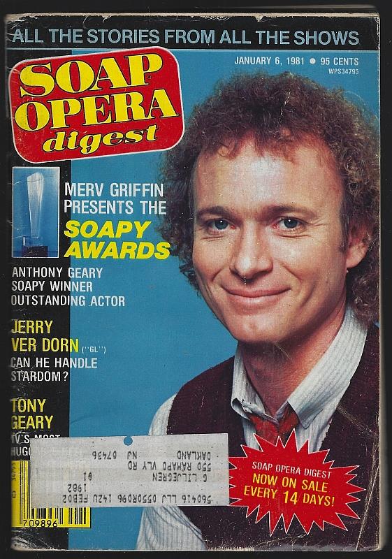 Soap Opera Digest - Soap Opera Digest January 6, 1981