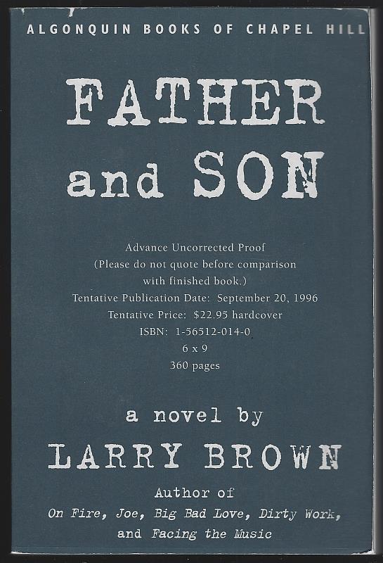 Image for FATHER AND SON
