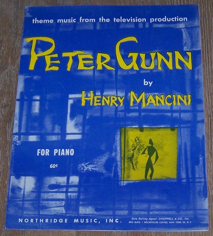 Sheet Music - Theme from Peter Gunn