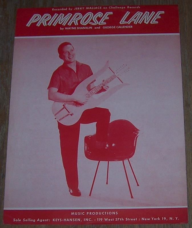 Sheet Music - Primrose Lane
