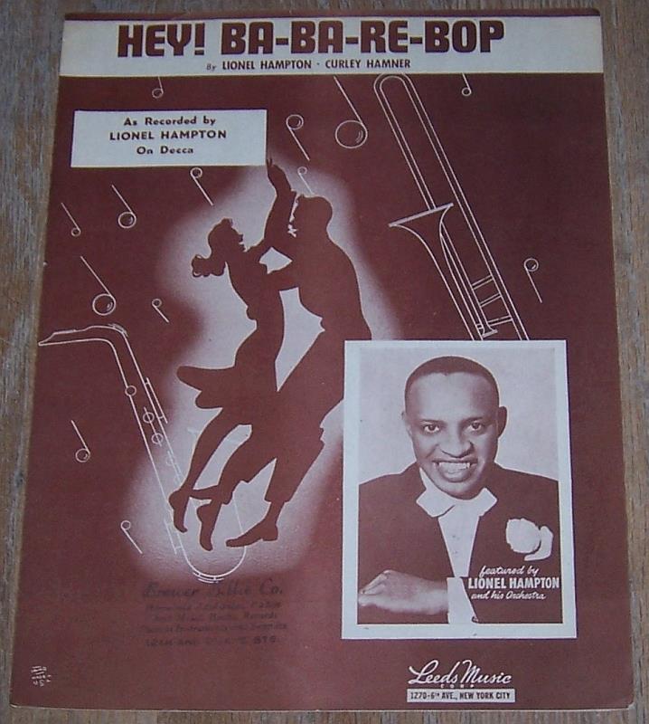 Sheet Music - Hey! Ba-Ba-Re-Bop