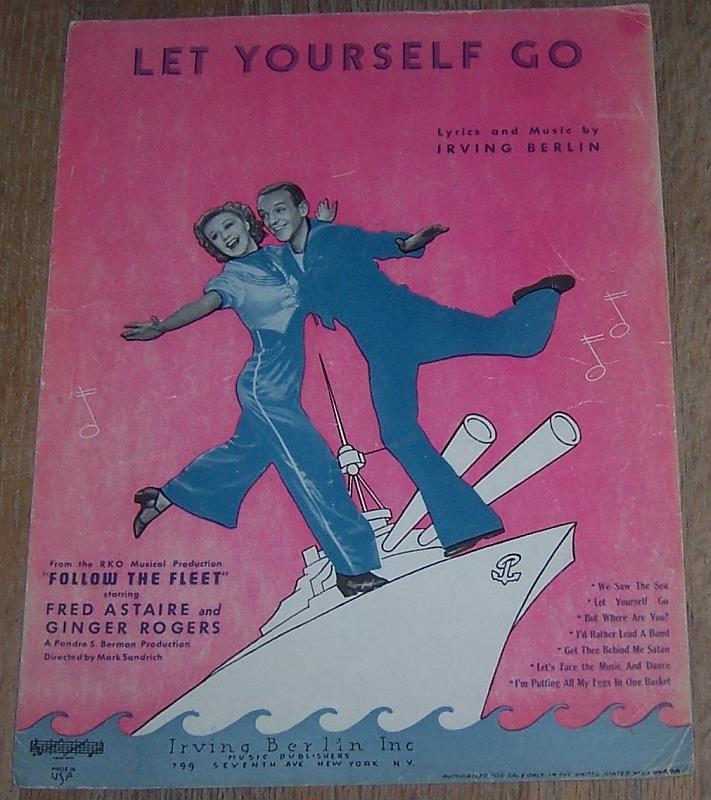 Sheet Music - Let Yourself Go