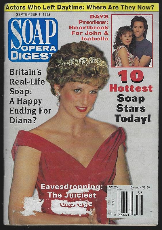 Soap Opera Digest - Soap Opera Digest September 1, 1992