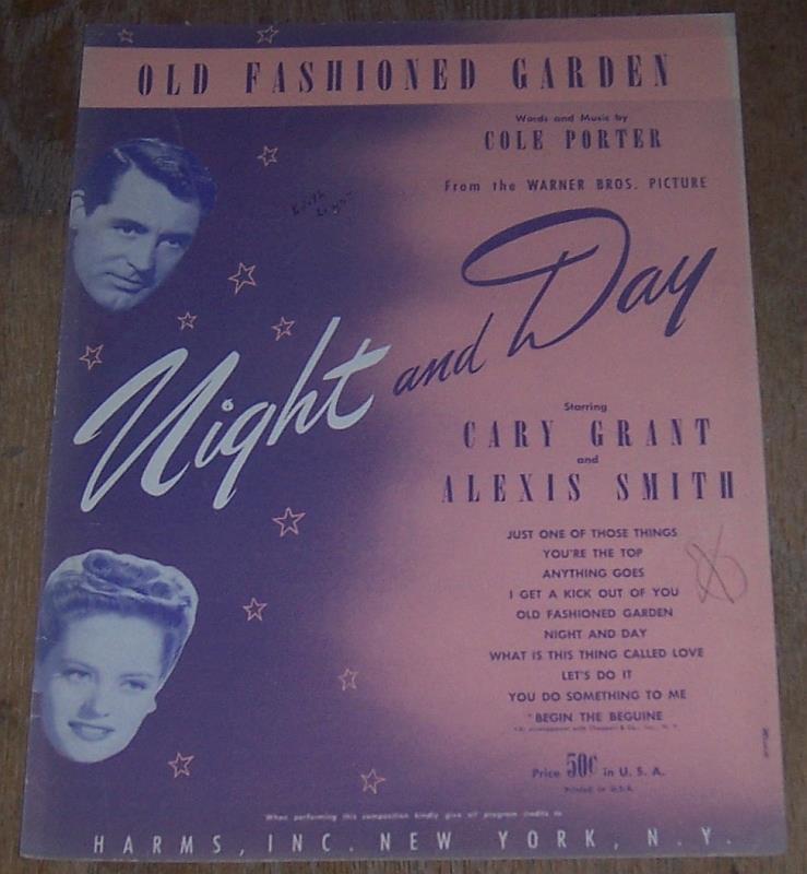 Sheet Music - Old Fashioned Garden