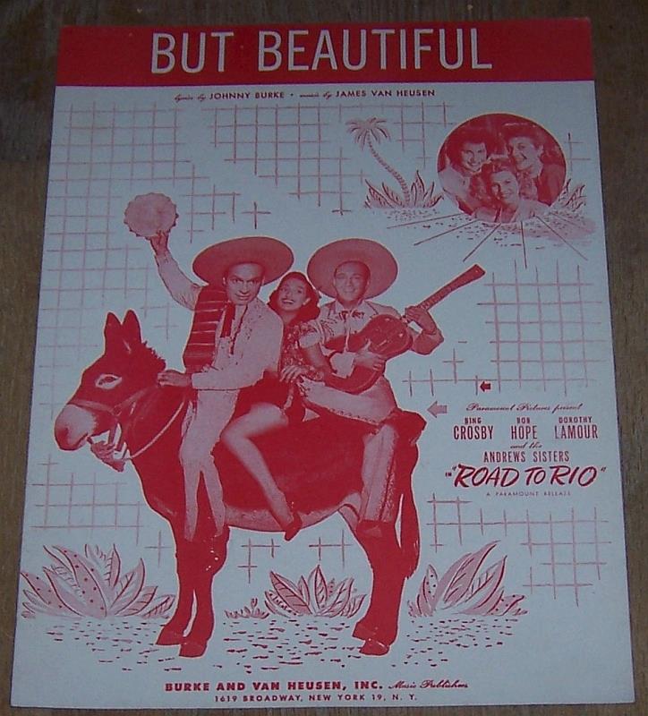 Sheet Music - But Beautiful