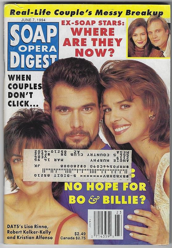 Soap Opera Digest - Soap Opera Digest June 7, 1994