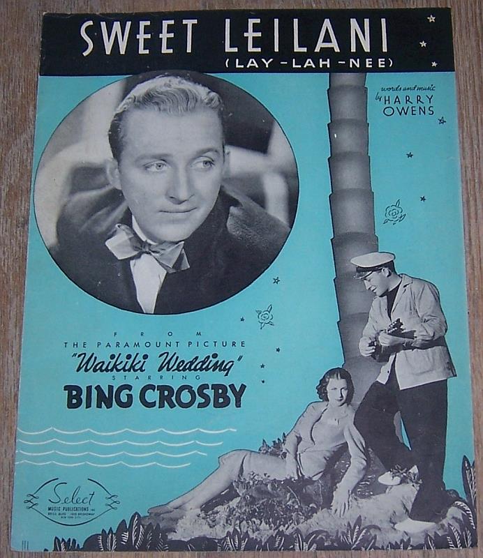 Sheet Music - Sweet Leilani (Lay-Lah-Nee)