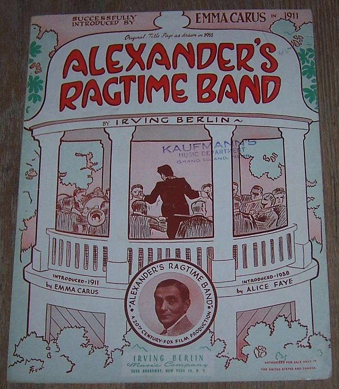 Image for ALEXANDER'S RAGTIME BAND