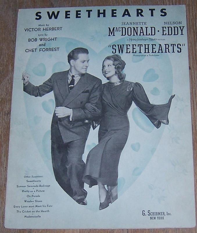 Sheet Music - Sweethearts