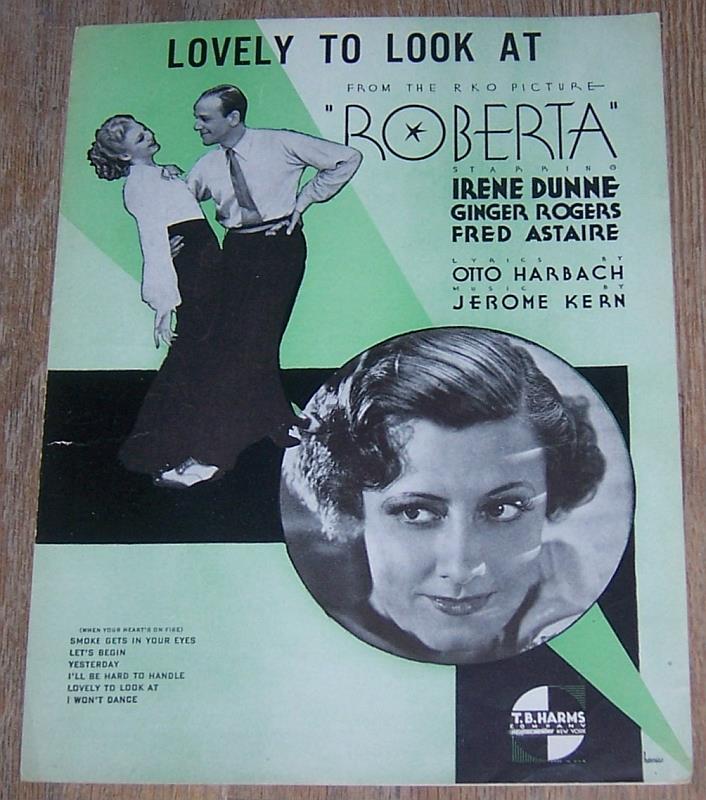 Sheet Music - Lovely to Look at