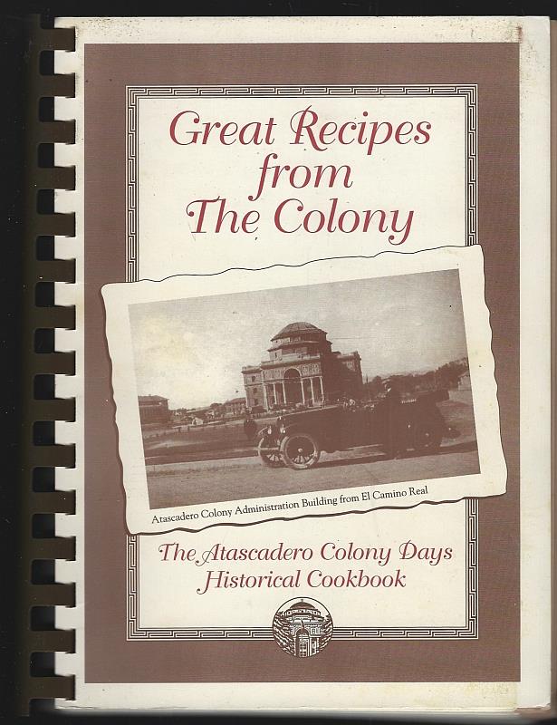 Image for GREAT RECIPES FROM THE COLONY