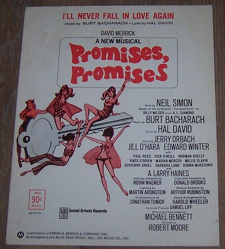 Sheet Music - I'll Never Fall in Love Again
