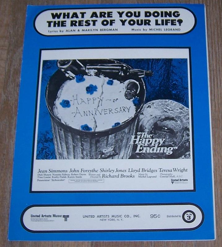 Sheet Music - What Are You Doing the Rest of Your Life