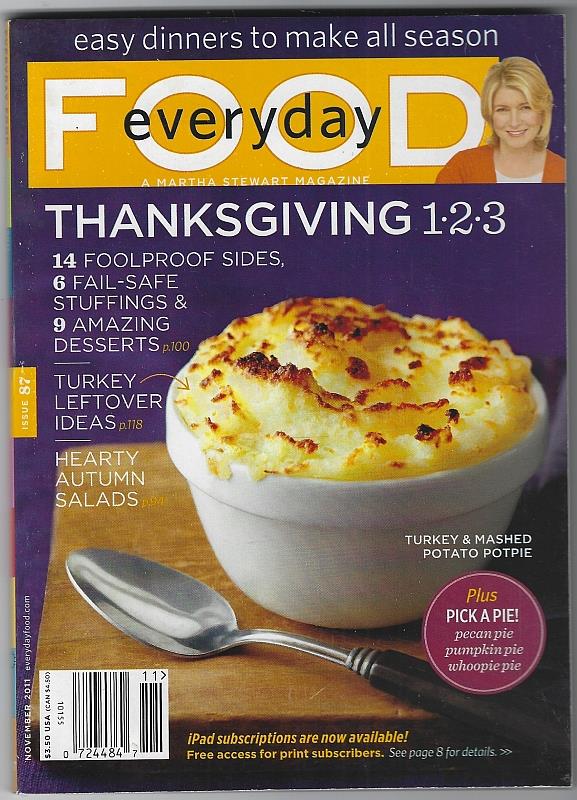 Stewart, Martha - Everyday Food Magazine November 2011
