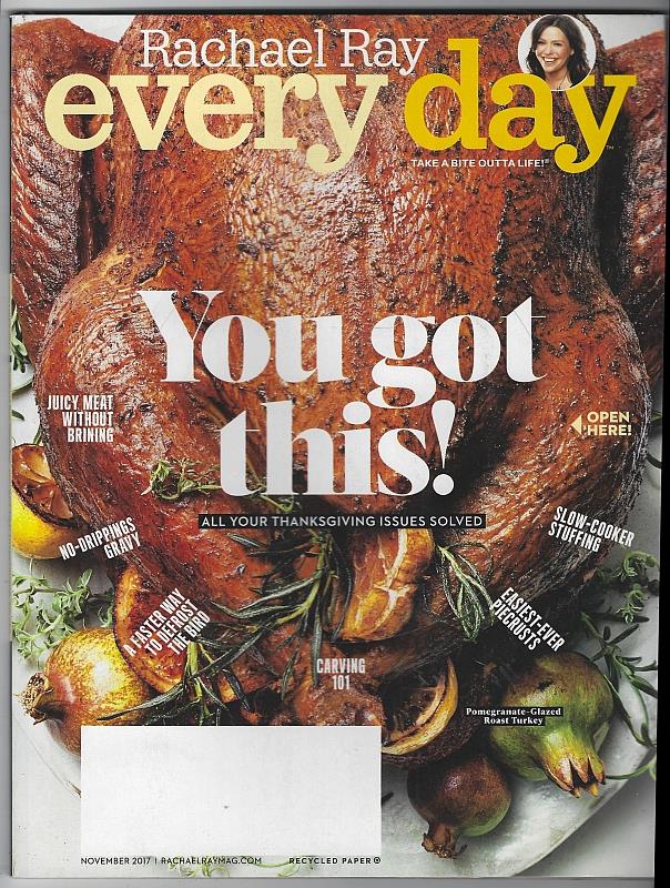 Ray, Rachael - Everyday with Rachael Ray Magazine November 2017