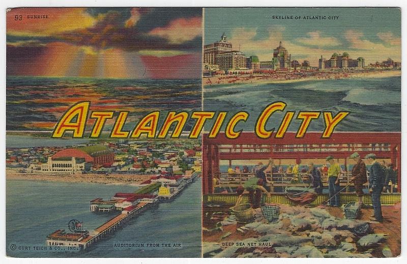 Image for FOUR VIEWS, ATLANTIC CITY, NEW JERSEY