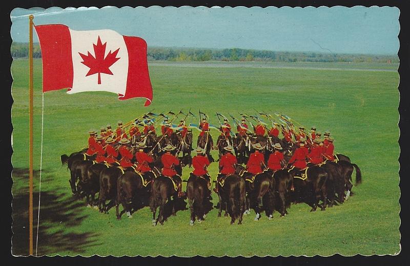 Postcard - Royal Canadian Mounted Police, Chapleau, Ontario, Canada