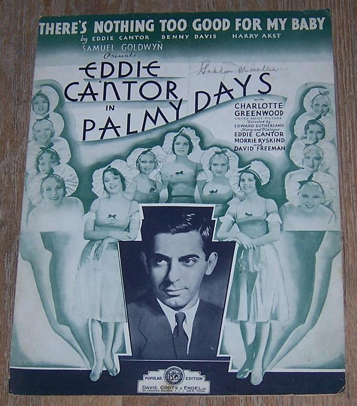 Sheet Music - There's Nothing Too Good for My Baby