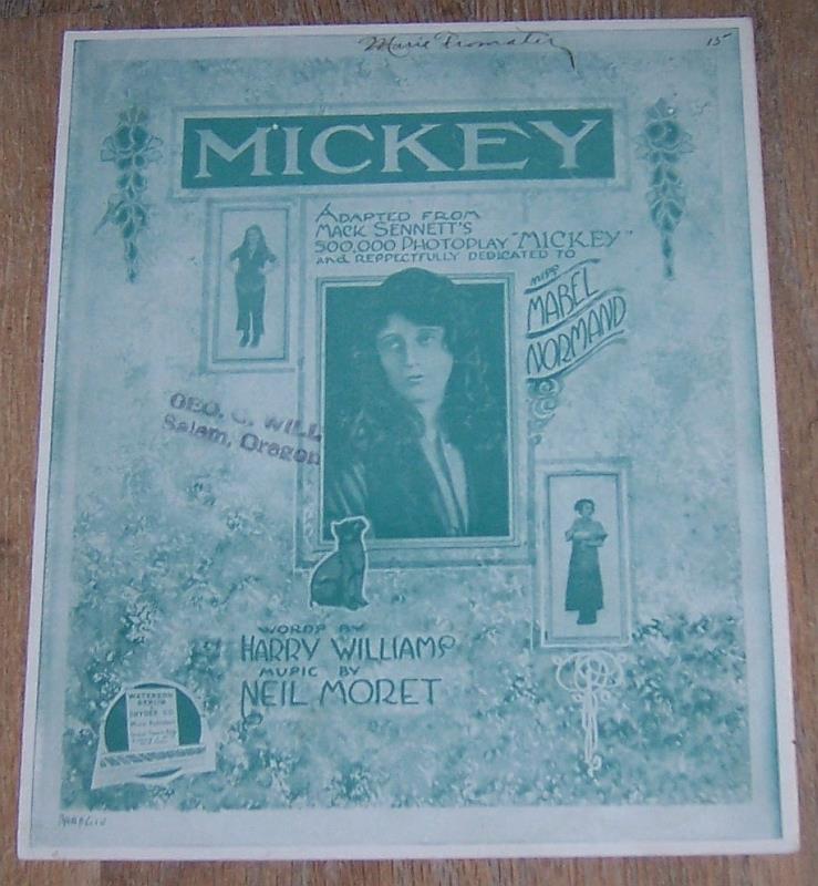 Sheet Music - Mickey