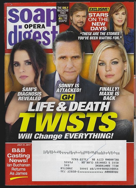 Soap Opera Digest - Soap Opera Digest July 31, 2017
