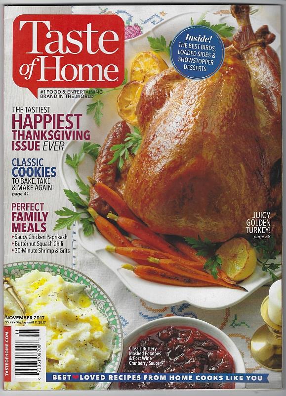 Taste Of Home - Taste of Home Magazine November 2017