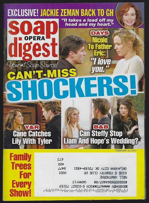 Soap Opera Digest - Soap Opera Digest February 25, 2013