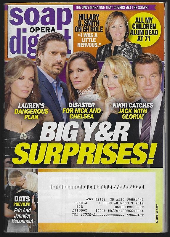 Soap Opera Digest - Soap Opera Digest March 6, 2017