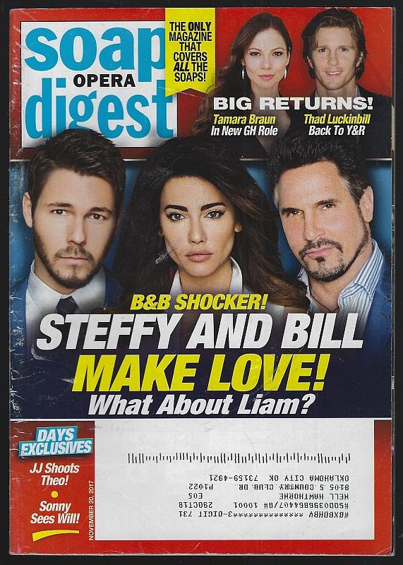 Soap Opera Digest - Soap Opera Digest November 20, 2017