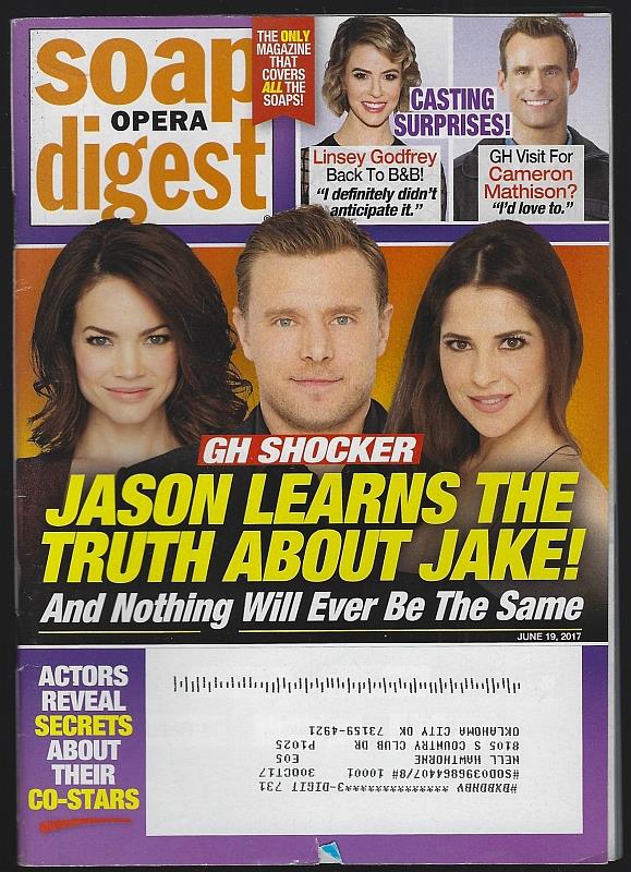 Soap Opera Digest - Soap Opera Digest June 19, 2017