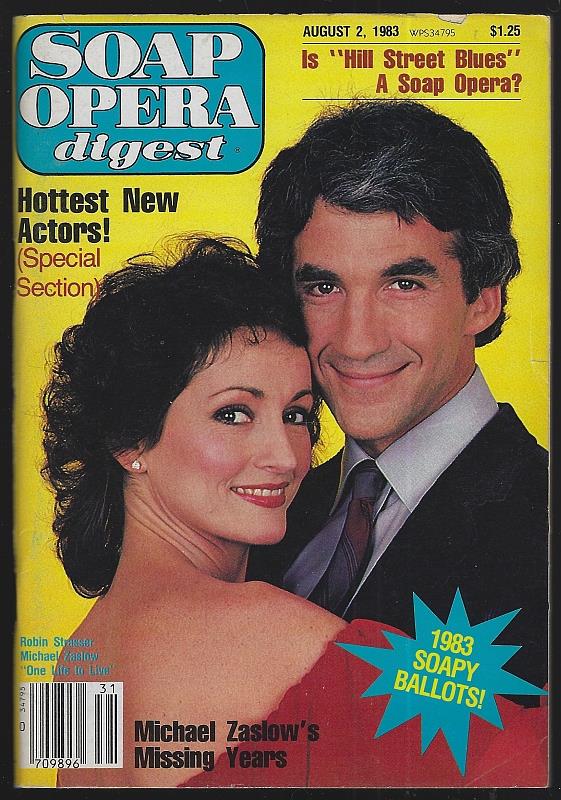 Image for SOAP OPERA DIGEST AUGUST 2, 1983