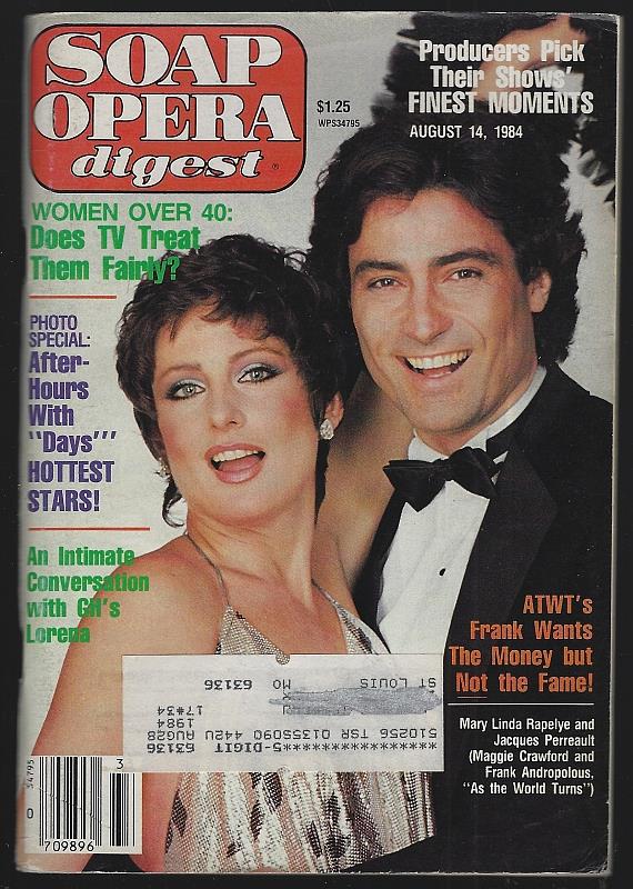 Image for SOAP OPERA DIGEST AUGUST 14, 1984