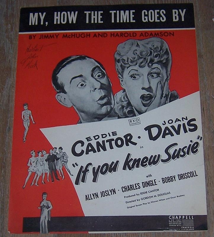 Sheet Music - My, How the Time Goes By