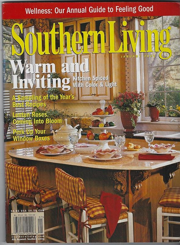 Southern Living - Southern Living Magazine January 2001