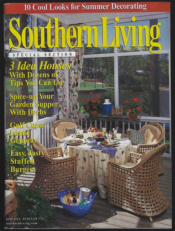 Image for SOUTHERN LIVING MAGAZINE AUGUST 1999