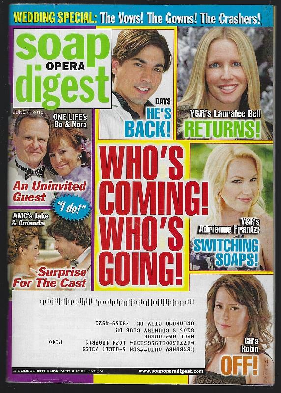 Soap Opera Digest - Soap Opera Digest June 8, 2010