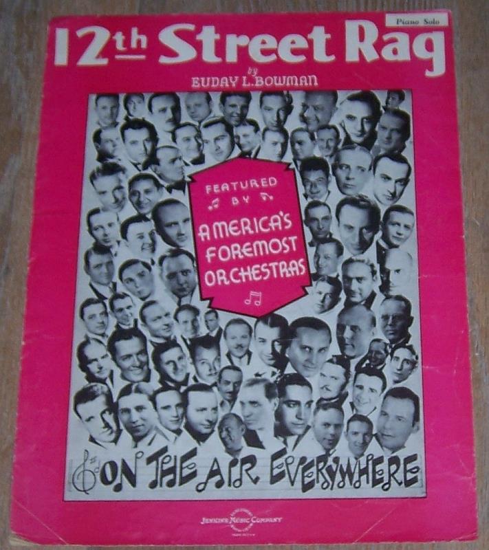 Image for 12TH STREET RAG Piano Solo