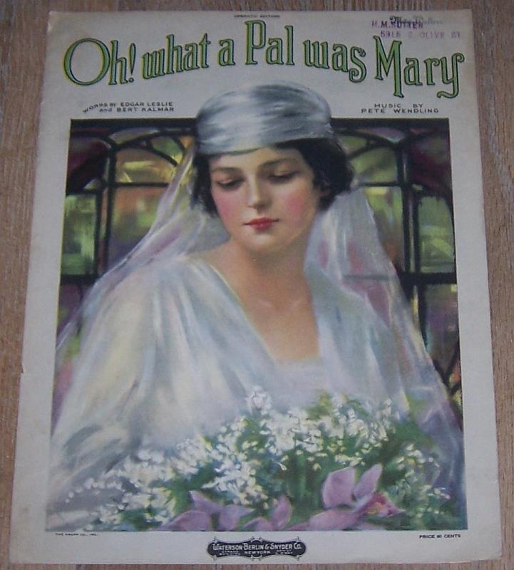 Image for OH! WHAT A PAL WAS MARY Operatic Edition