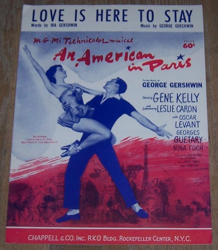 Sheet Music - Love Is Here to Stay