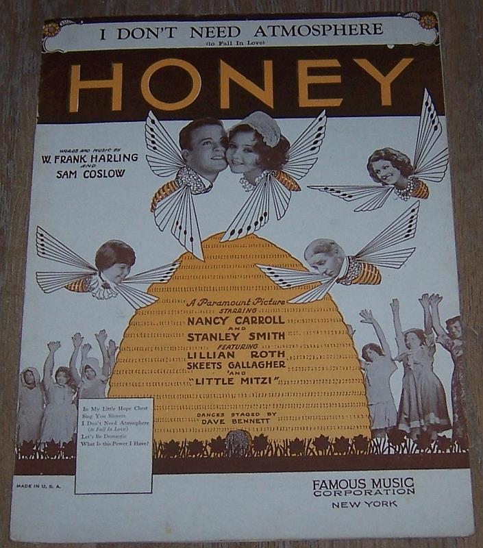 Sheet Music - I Don't Need Atmosphere