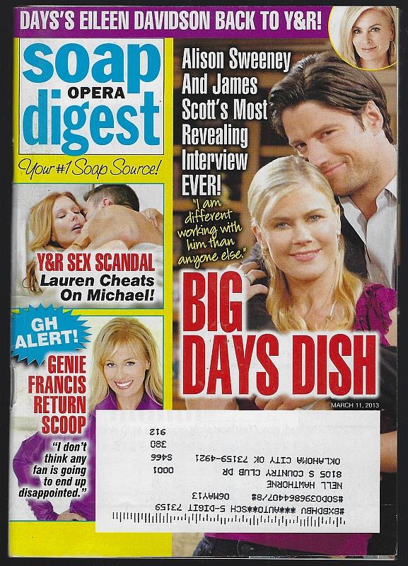Soap Opera Digest - Soap Opera Digest March 11, 2013