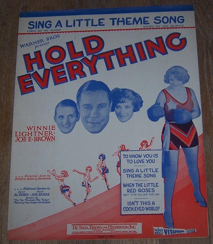 Sheet Music - Sing a Little Theme Song