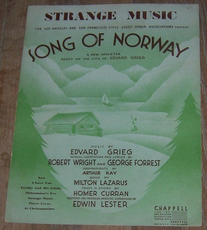 Sheet Music - Strange Music