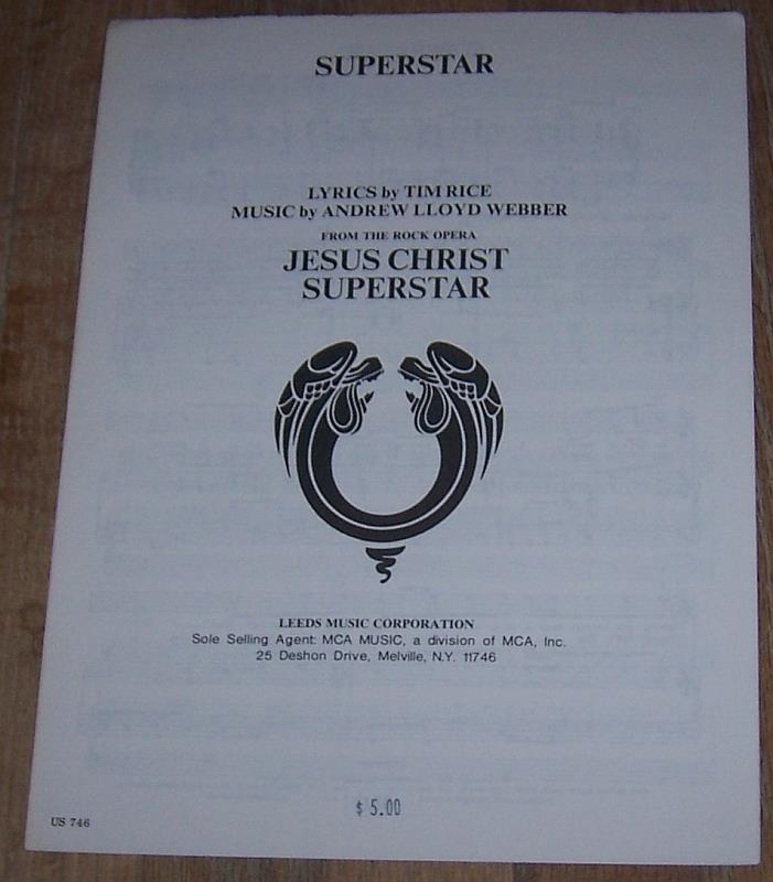 Sheet Music - Superstar