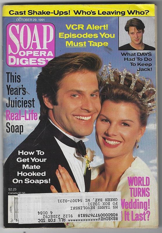 Soap Opera Digest - Soap Opera Digest October 29, 1991