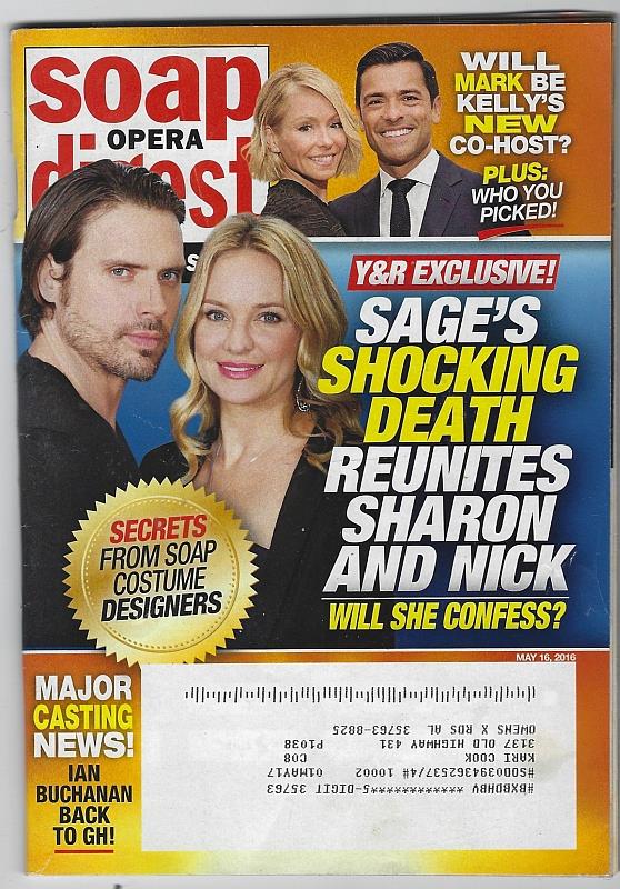 Soap Opera Digest - Soap Opera Digest May 16, 2016