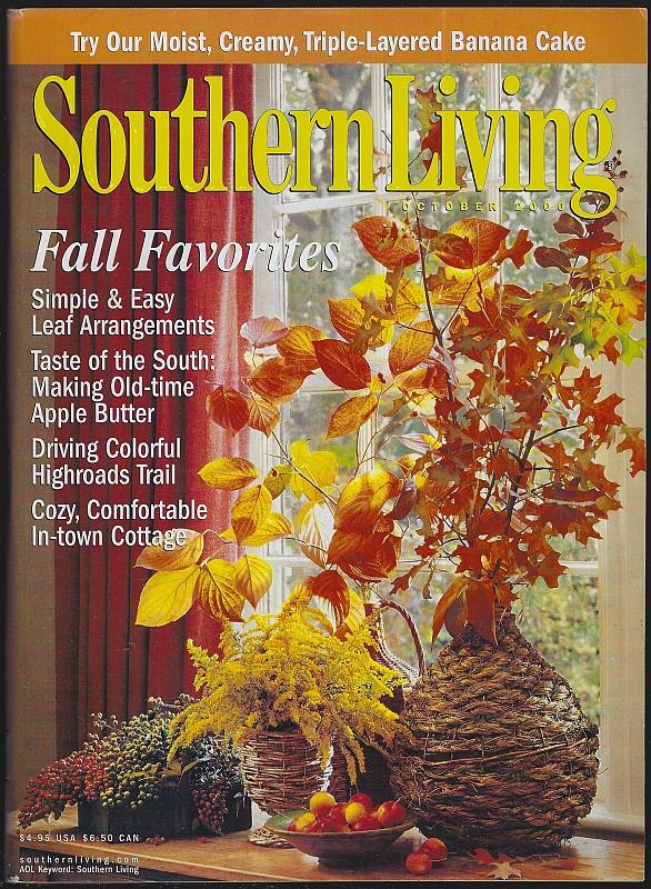 Southern Living - Southern Living Magazine October 2000