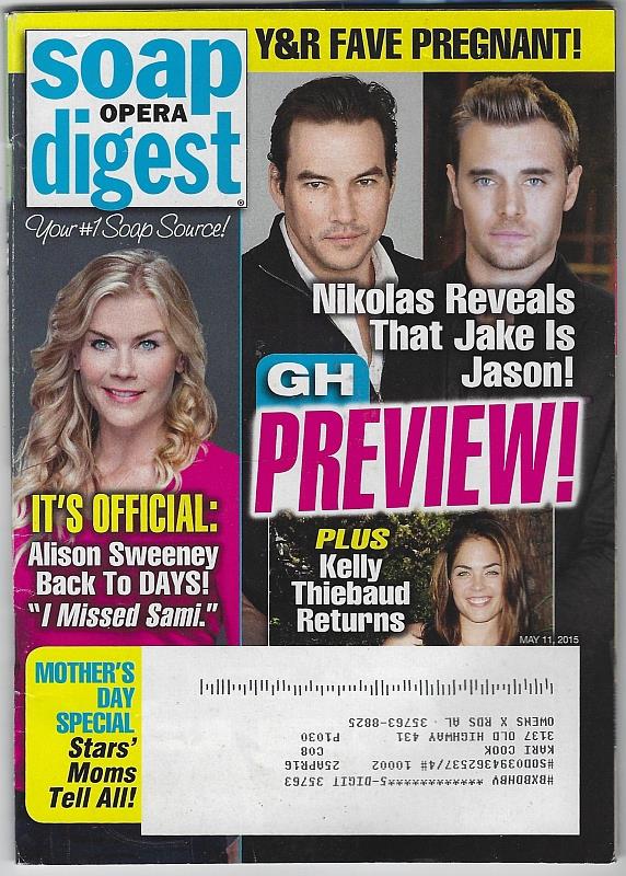 Soap Opera Digest - Soap Opera Digest May 11, 2015