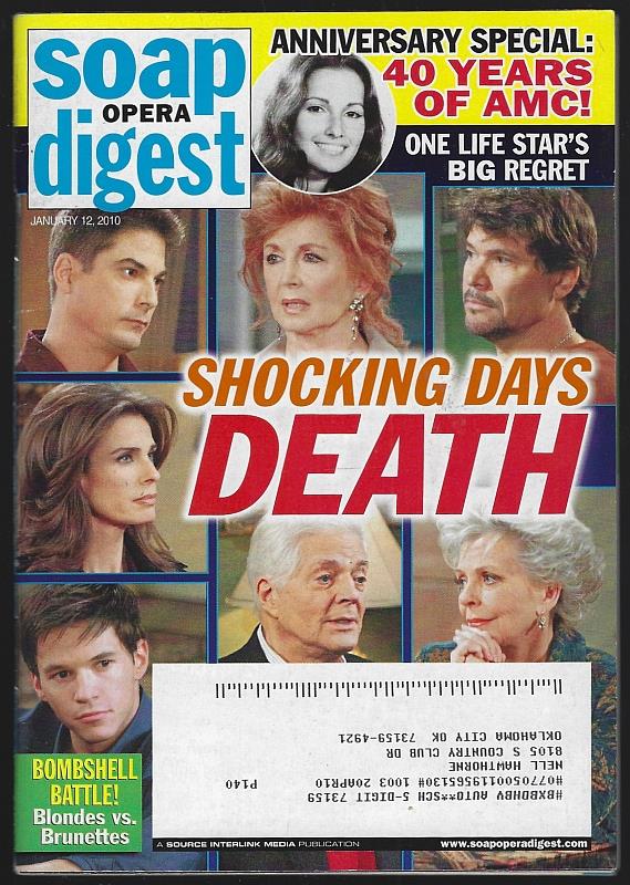 Soap Opera Digest - Soap Opera Digest January 12, 2010